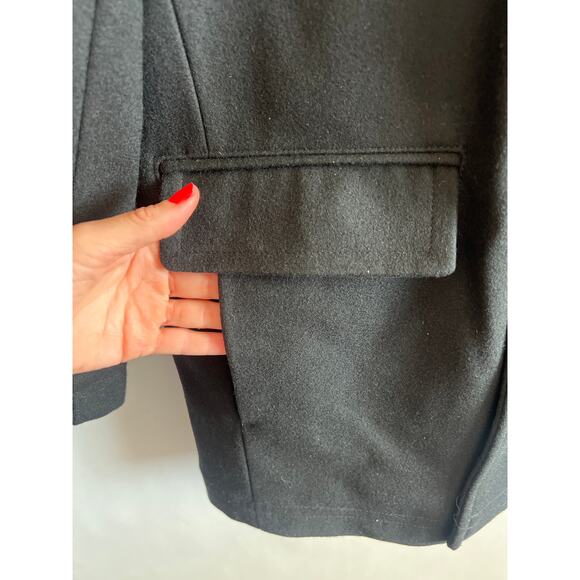 LONDON FOG Men's Wool Blend Coat car coat, overcoat, jacket, black size Medium - Picture 3 of 14